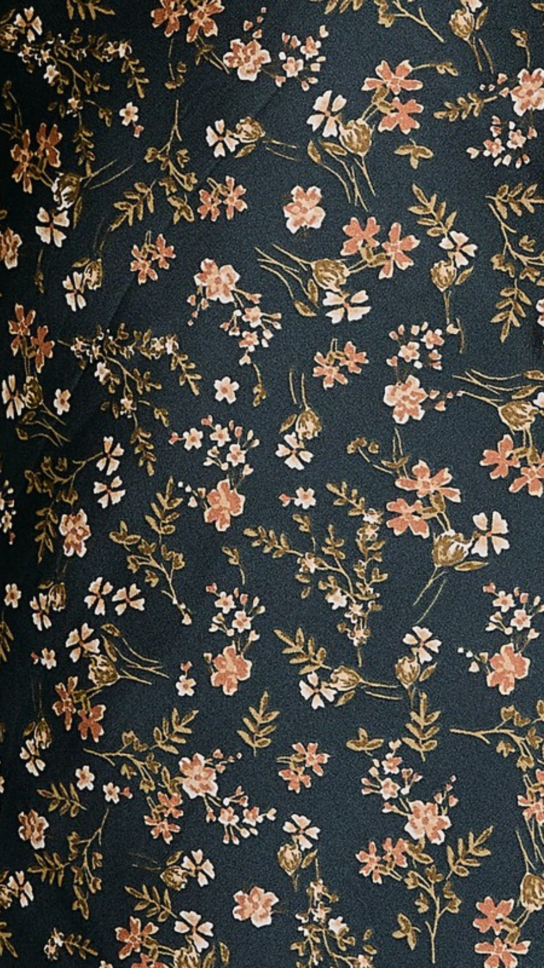 MariGoldie Hunter Green Floral Slip Dress - kismet + sage