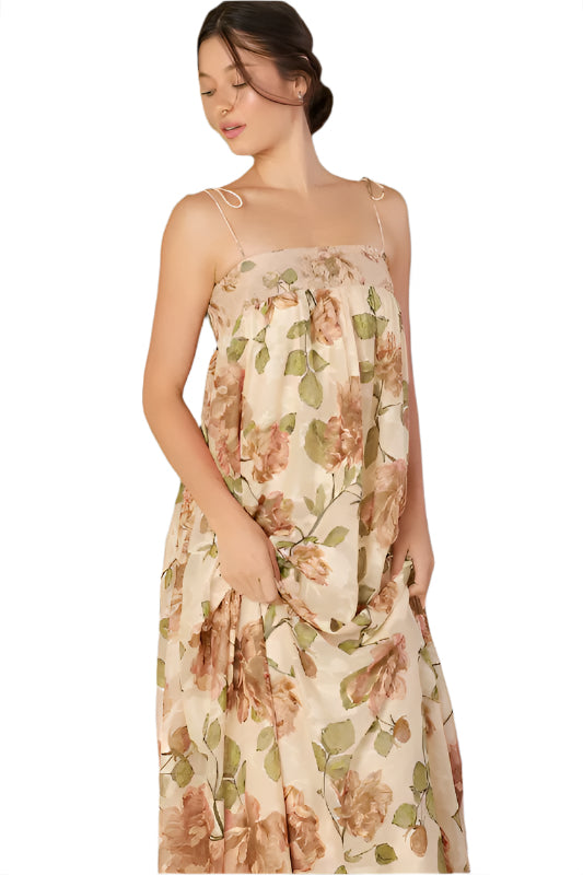 Molina Ethereal Floral Maxi Dress Alternate View