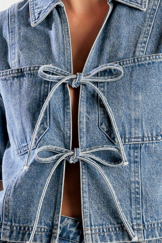 Tie-Front-Denim-Blouse