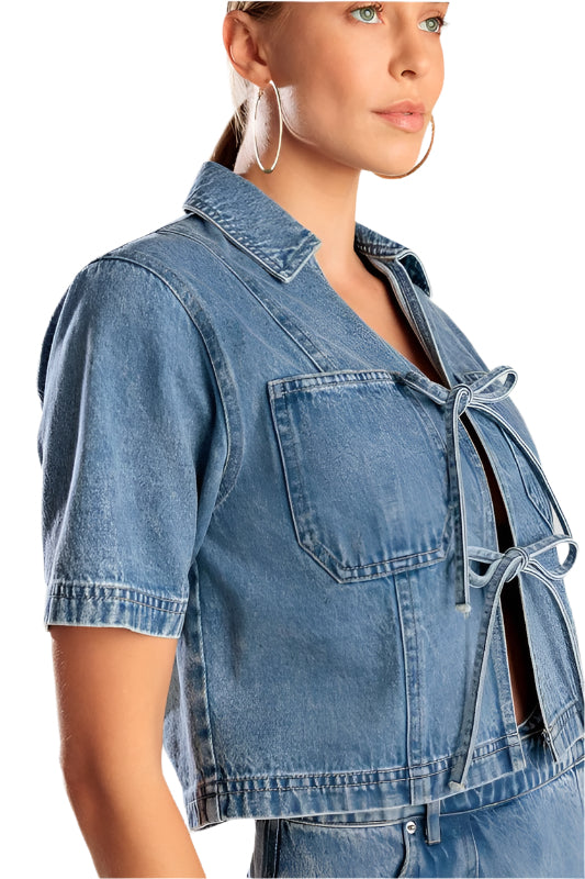 Tie-Front-Denim-Top-Side-View