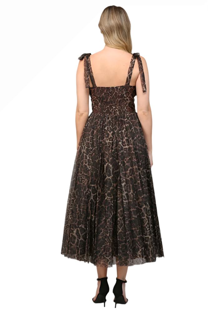 My Dance Card is Full - Leopard Dress - kismet + sage