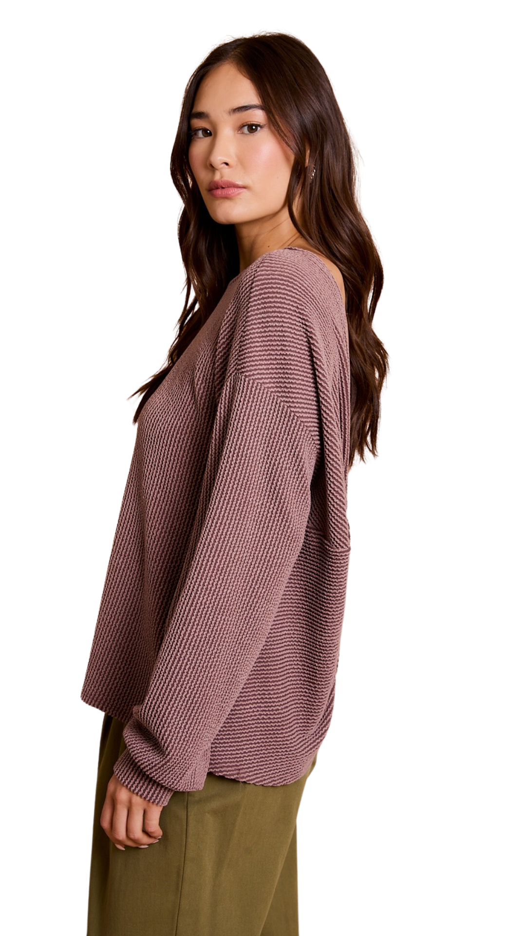 Ina Twist -Twist Back Top - kismet + sage